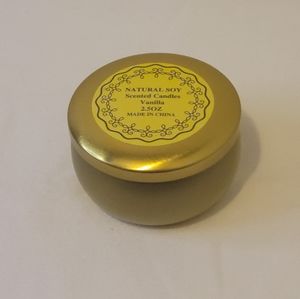 Vanilla Sented Soy Candles